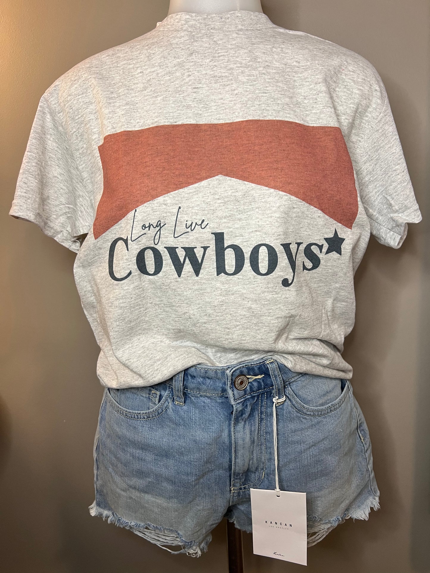 Long Live Cowboys Western T-Shirt