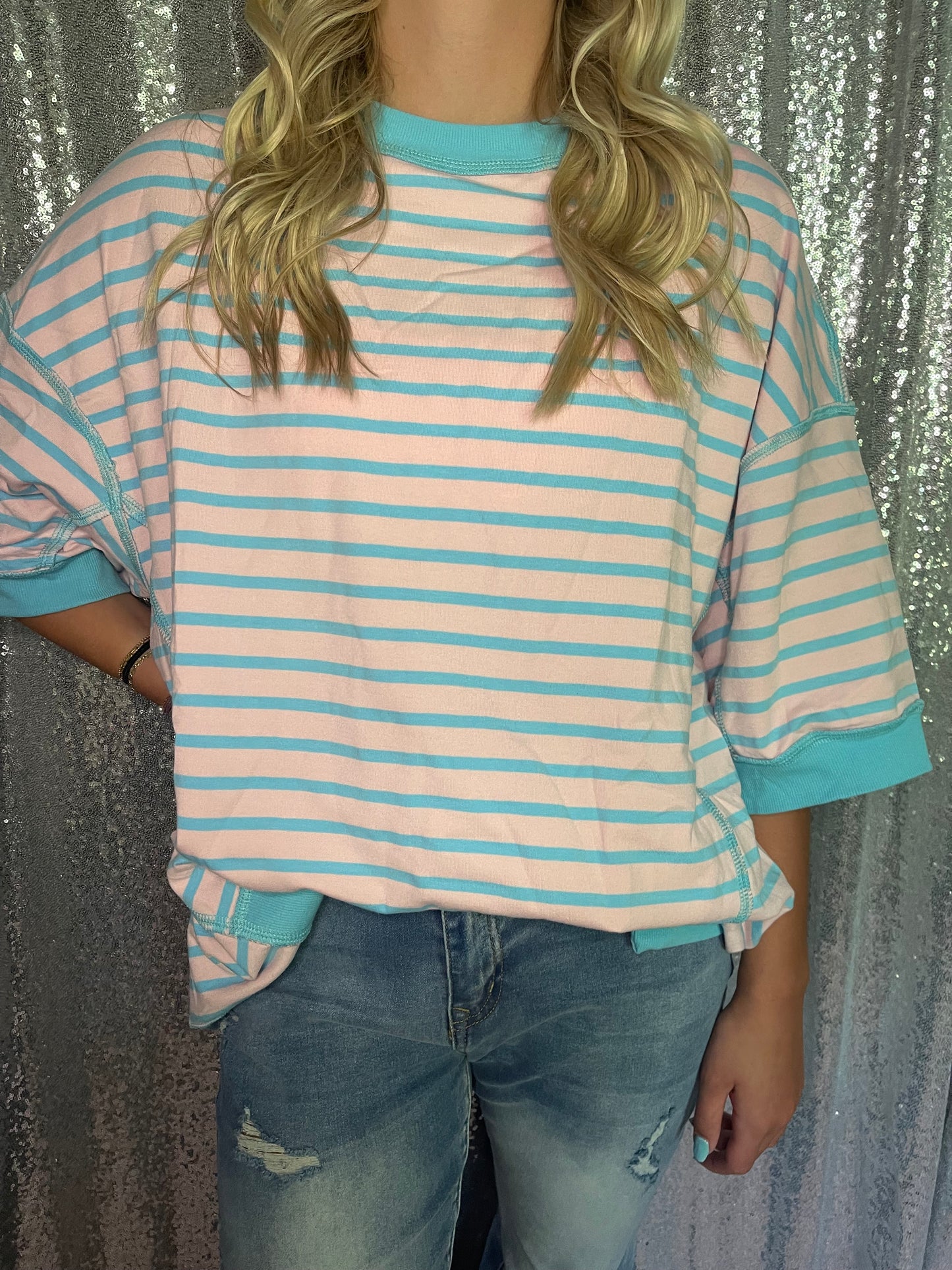 Cotton Candy Oversized T Shirt (pre-order)