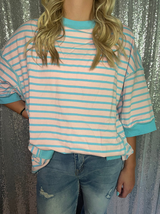 Cotton Candy Oversized T Shirt (pre-order)