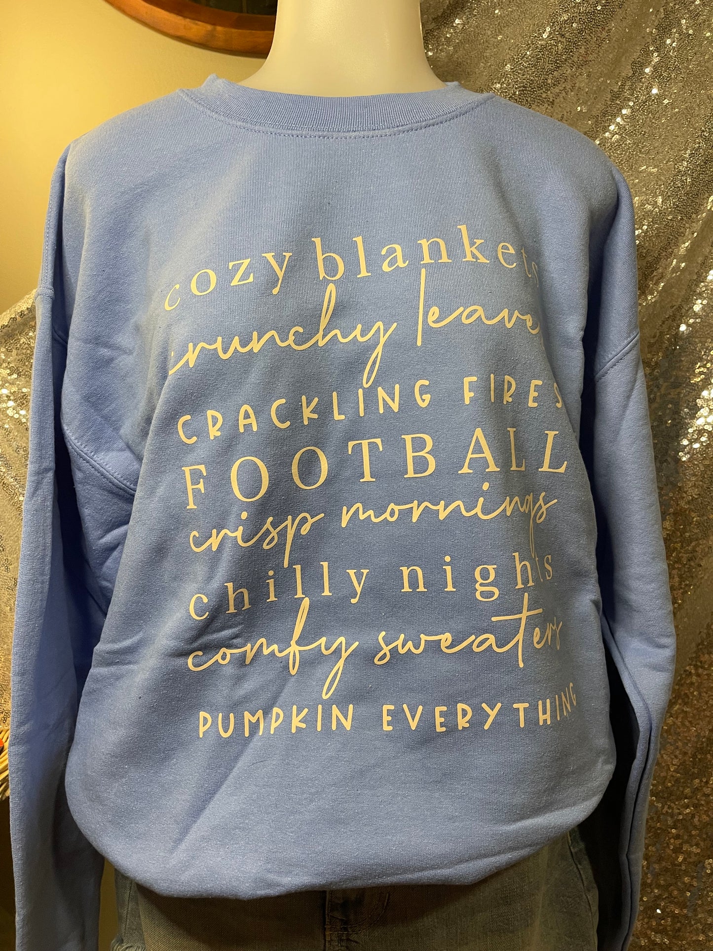 Cozy Blankets Crewneck