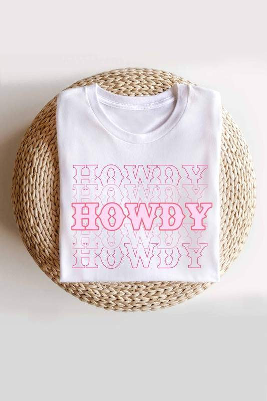HOWDY short sleeve graphic t-shirt
