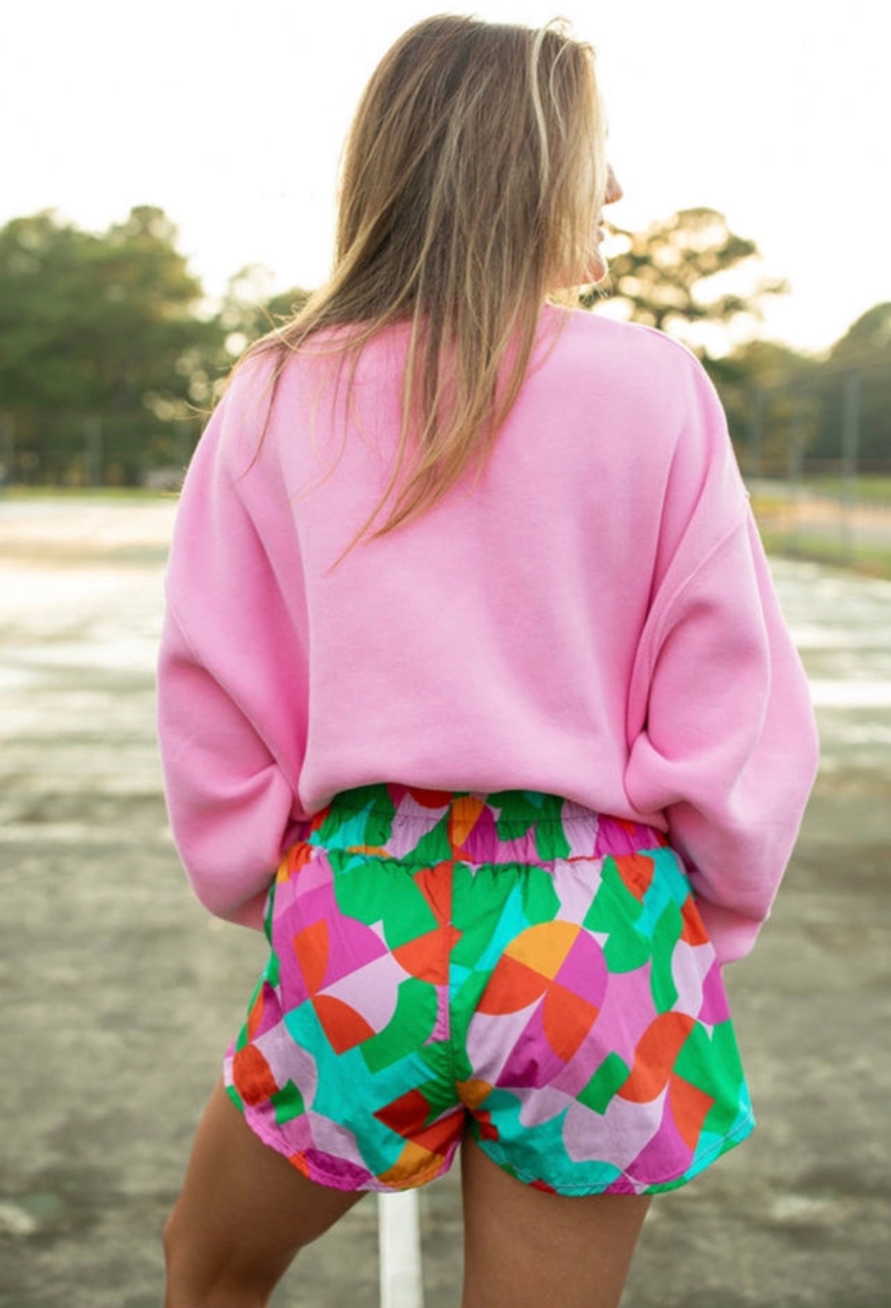 Abstract Skort