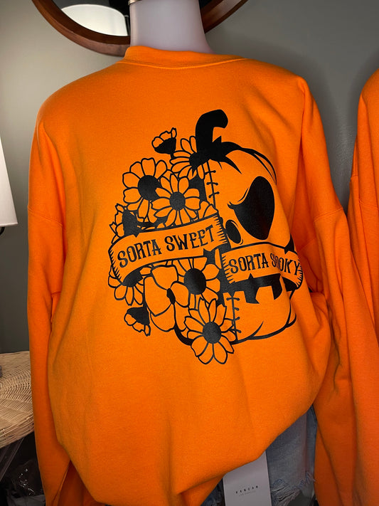 “Sorta Sweet Sorta Spooky” Crewneck