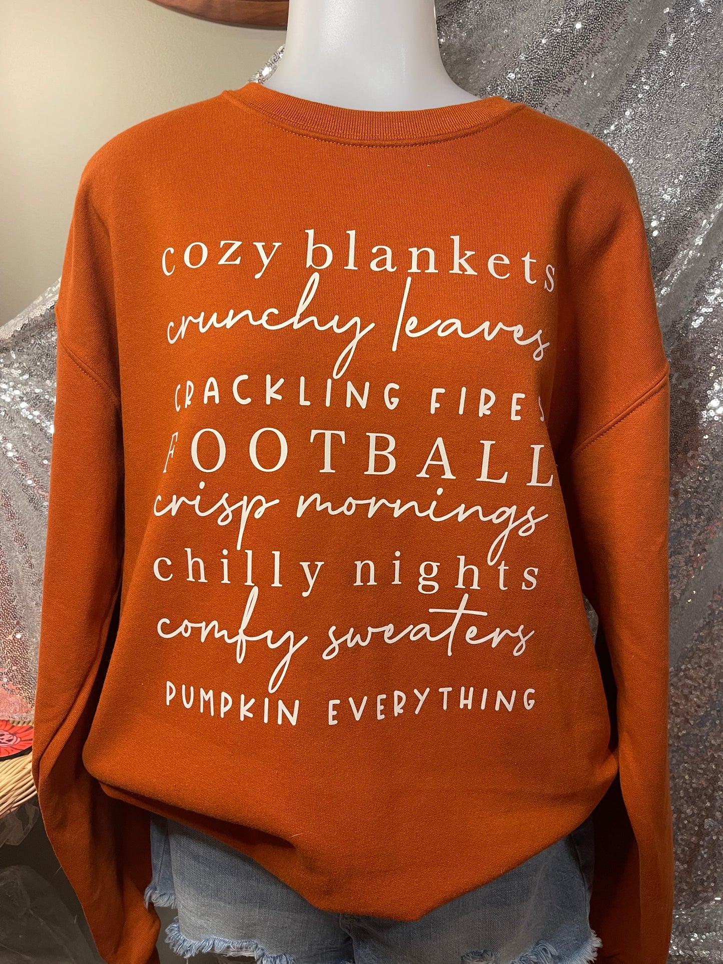 Cozy Blankets Crewneck