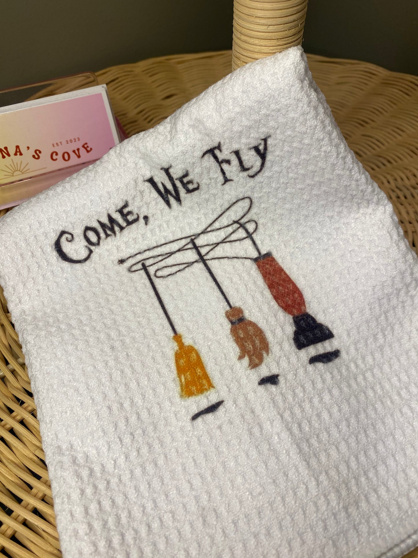 Come, We fly Dish rag