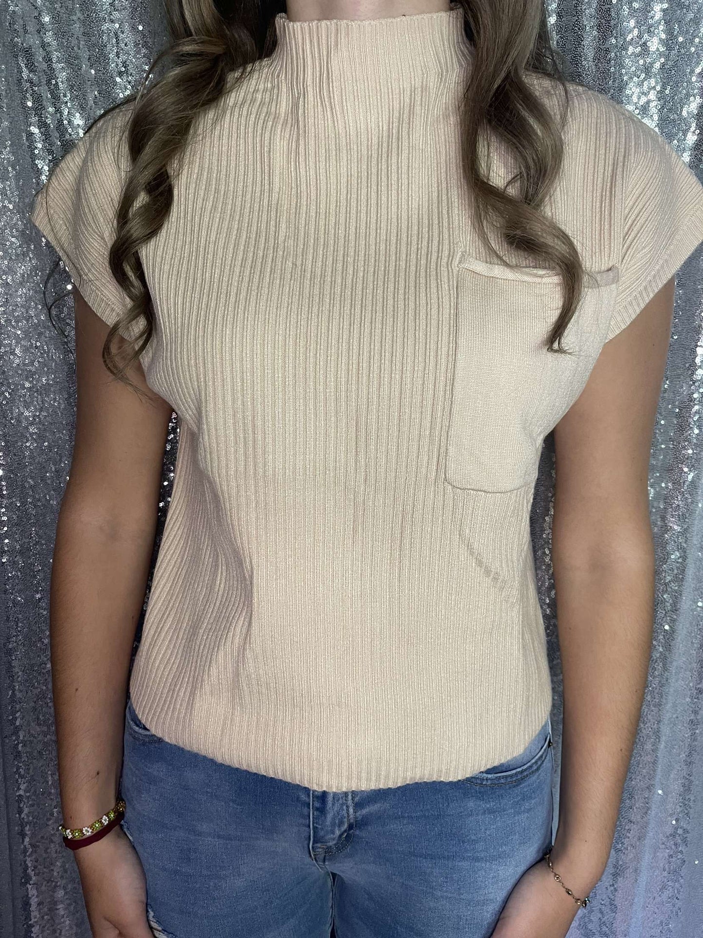 Crème Brûlée Sweater Vest (pre-order)