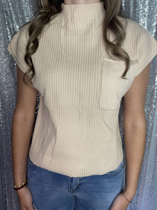 Crème Brûlée Sweater Vest (pre-order)